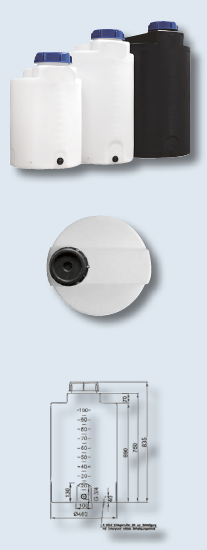 Produkt DOSATec Dosierbehälter DB C